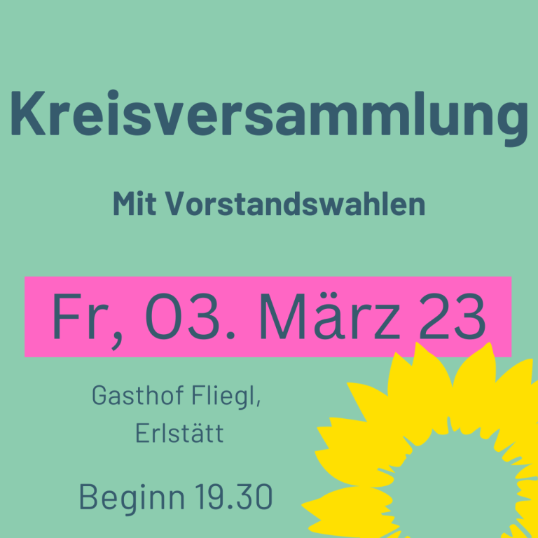 Kreisversammlung mit Neuwahlen