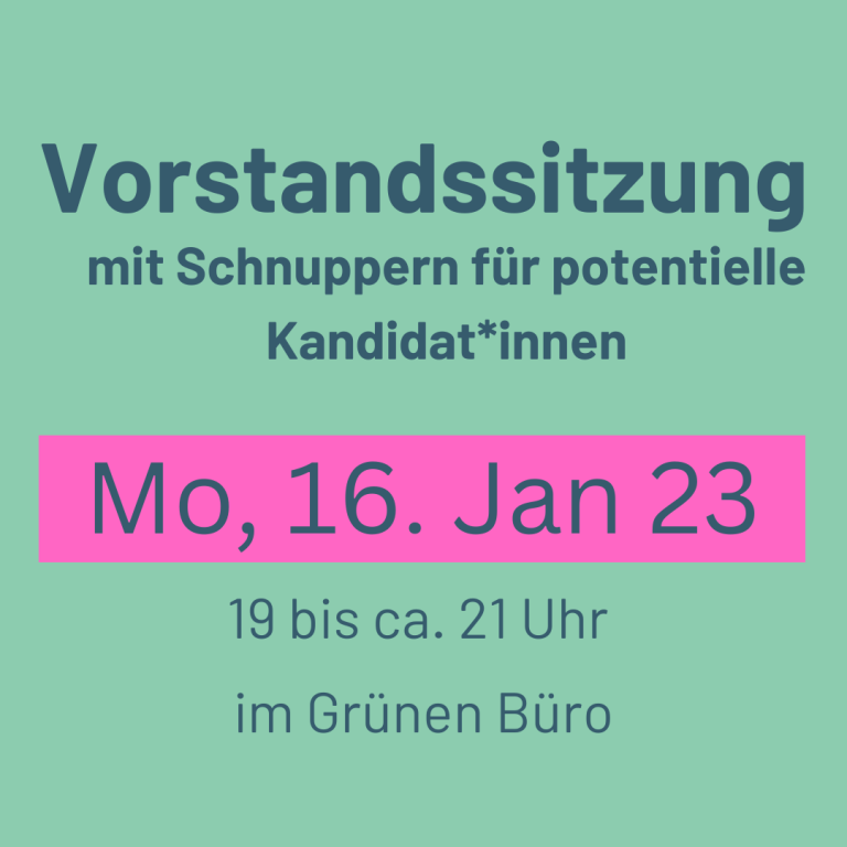 Vorstandssitzung