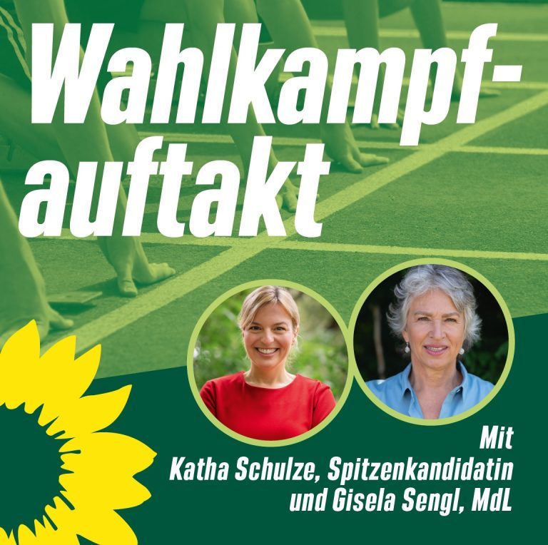 Wahlkampfauftakt mit Katha Schulze