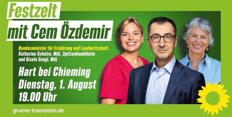 Komm mit zum politischen Abend mit Cem Özdemir