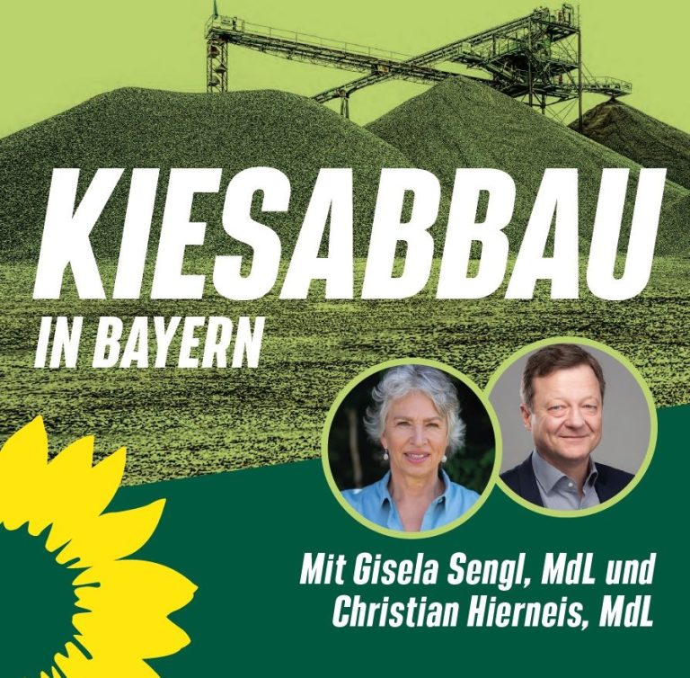 Kiesabbau in Bayern