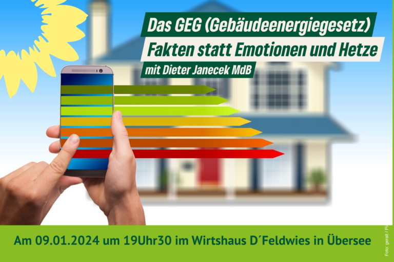 GEG – Fakten statt Emotionen und Hetze mit Dieter Janecek MdB