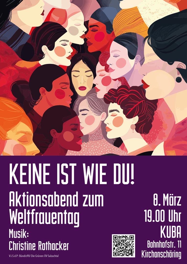 KEINE IST WIE DU!  – Aktionsabend zum Weltfrauentag