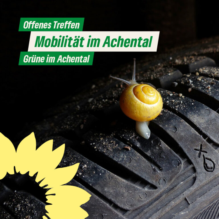 Stammtisch zum Thema „Nachhaltige Mobilität im Achental“