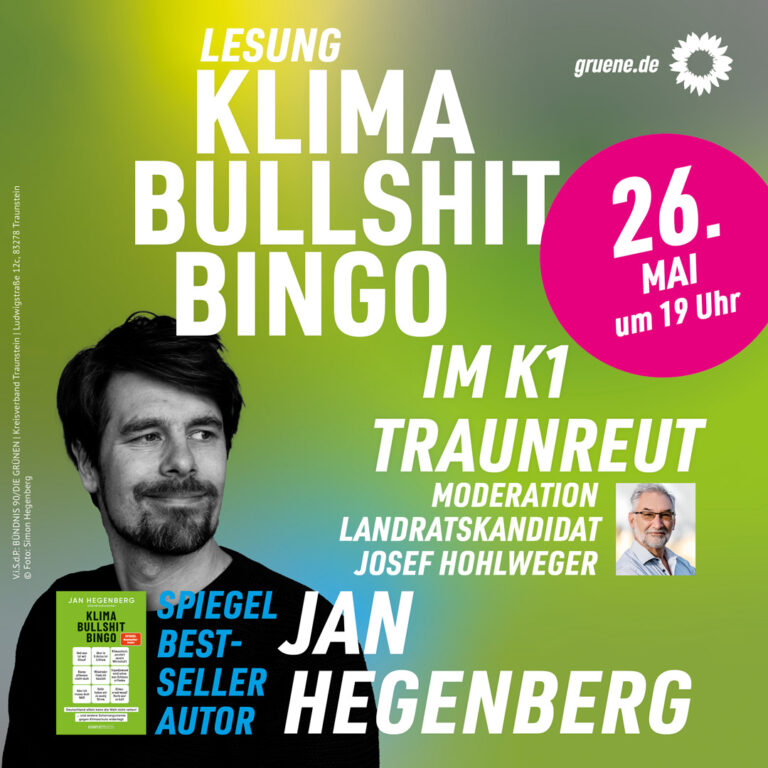 Lesung: Klima-Bullshit-Bingo