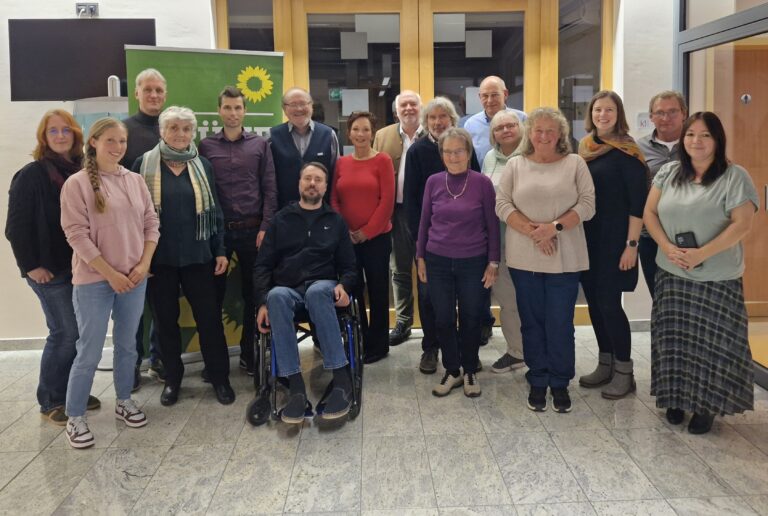 Grüne Traunreut stellen Liste für Stadtratswahl 2026 auf