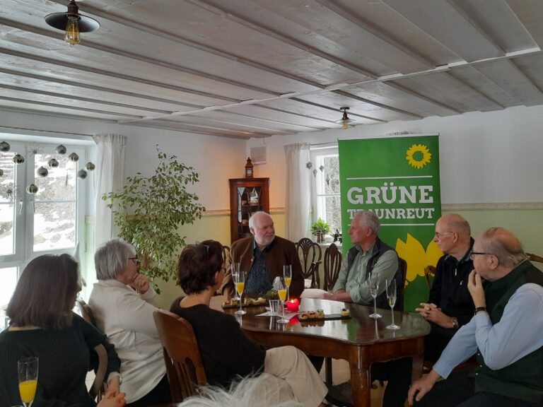 Neujahrsempfang der Traunreuter Grünen mit Stefan Schneider