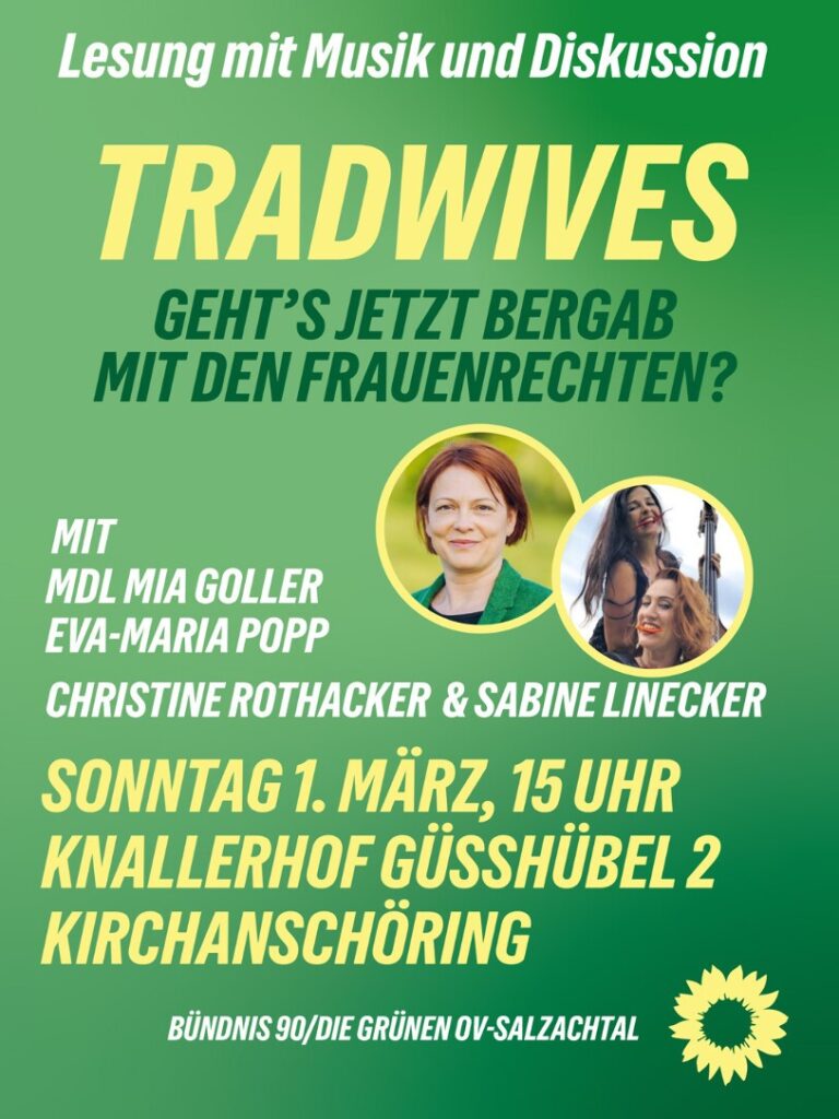 Lesung mit Musik und Diskussion zum Weltfrauentag