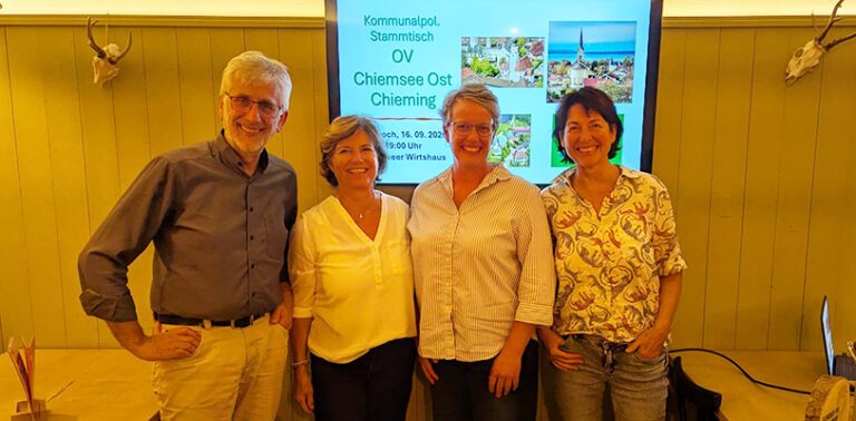 Stammtisch Chiemsee-Ost mit aktuellen Ortsthemen